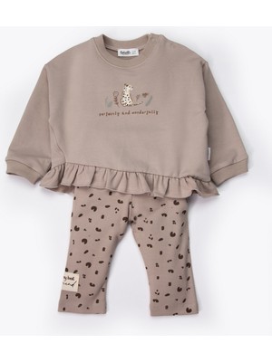 Bebetto Iki Ip Sweat 2li Takım (Your Bestıe) Bej