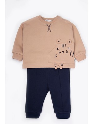 Bebetto Iki Ip Sweat 2li Takım (Lıttle Cubs) Lacivert