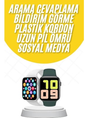 Genel Tedarik Akıllı Saat Uyku ve Sağlık Takibi Arama Cevaplama 44 mm Amoled Ekran