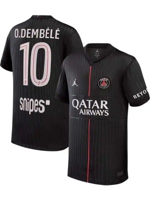 Bps Psg 2025/26 Sezonu Dembele Alternatif Forması (Siyah)
