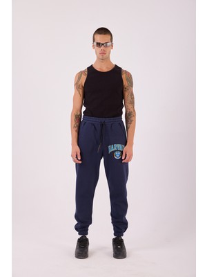Super Blue Mexico Erkek Lacivert Oxford Jogger