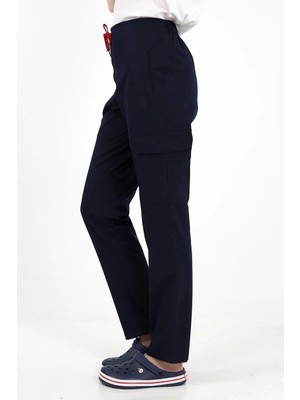 St. Morritz Comfort Düz Pantolon Unisex - Lacivert
