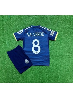 Bps Reall Madridd 2025/26 Yeni Sezon Federico Valverde Alternatif Çocuk Forması