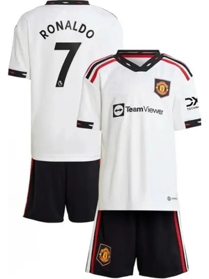 Bps Manchester/united 2022/23 Cristiano Ronaldo Beyaz Çocuk Forması