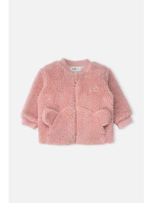 Bebetto Velsoft Hırka (Teddy/26) Pembe
