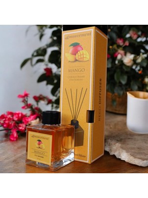 Mouvement Mango 100 ml Çubuklu Oda Kokusu Evinizde Egzotik Bir Atmosfer Yaratın