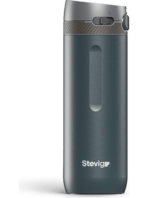Stevig 4 Action Trigger-Control Çelik Termos 500 ml Dark Navy ST-227