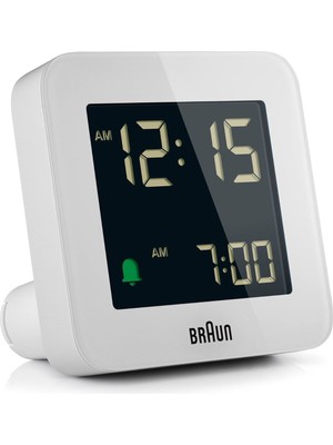 Braun BC09 Dijital Seyahat Saati, Beyaz