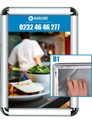 B1 Alüminyum Çerçeve 70X100 cm 2li Paket