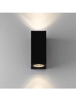 St. Morritz Elektrikle Çalışır, 10 Watt Kendinden Ledli, 4200 Kelvin (Ilık Beyaz Işık) Iç ve Dış Mekan LED Aplik