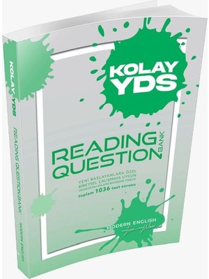 Lisinya Kolay Yds Reading Question Bank