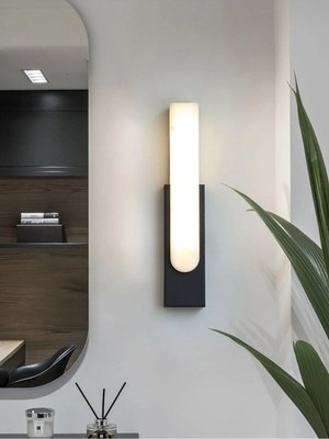 St. Morritz 10 Watt, 3200 Kelvin Dekoratif LED Aplik, Iç ve Dış Mekan Aydınlatma Armatürü, LED Duvar Apliği