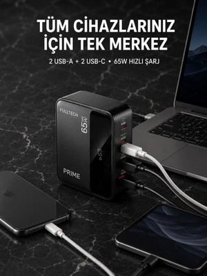 Genel Tedarik 4 Portlu Gan Masaüstü Hızlı Şarj Istasyonu