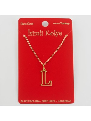 Zero Land Myceshop Prinç Harfli Kolye