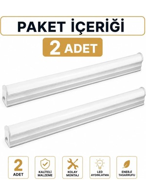 CT-2467 8W T5 LED Bant Armatür Gün Işığı