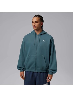 Nike Jordan Brooklyn Fleece Fermuarlı Kapüşonlu Erkek Polar Sweatshirt