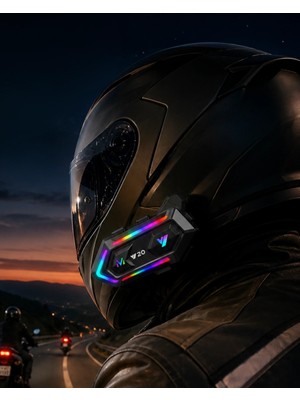 Genel Tedarik Bluetooth 5.3 Motosiklet Kask Intercom Kulaklık 1000 Metre Bağlantı