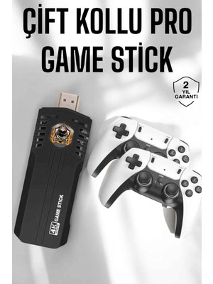 Genel Tedarik Joystick Çift Kollu Oyun Kolu Retro Oyun Yüksek Çözünürlüklü 3D Game