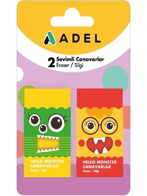 Adel Sevimli Canavarlar Silgi