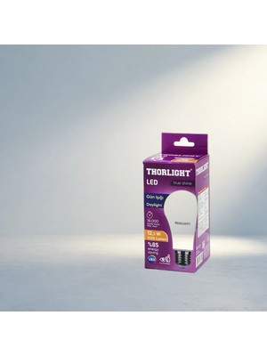 Meks Enerji Tasarruflu 12.3W E27 Günışığı LED Ampul Aydınlatma Çözümü