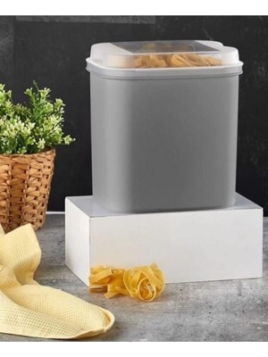 St. Morritz Masal Saklama Kabı, Gri 4.5 Litre