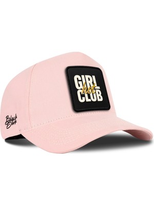 BlackBörk Hot Girl Club Logolu Somon Beyzbol Premium Şapka