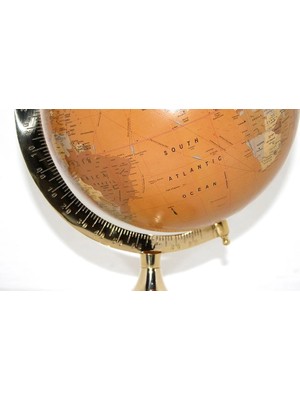 Meks Pirinç Dünya Küre 47 cm 3389