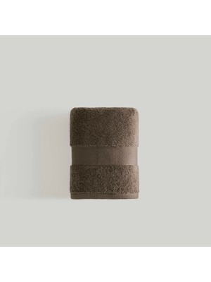 Linens Premium Pamuk 50X85 cm Yüz Havlusu Kahve