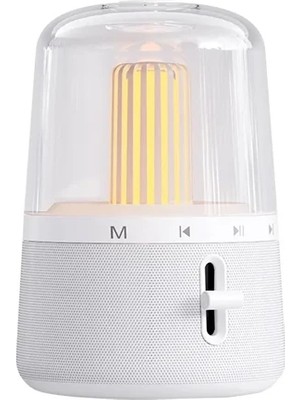 Uravas Store Ally BS585 Masaüstü Gece Lambası Bluetooth HOPARLÖR-(5775)