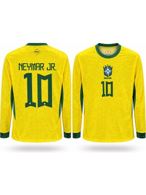 North Babıl Brezilya Milli Takımı Neymar Jr Uzun Kollu Forma