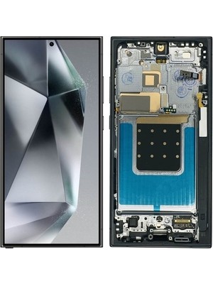 Bezos Samsung S24 Ultra Uyumlu Ekran Dokunmatik Çıtalı O