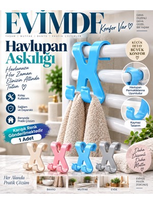 Tasarım Evi Havlupan Askılığı Askı Havlu - 1 Adet