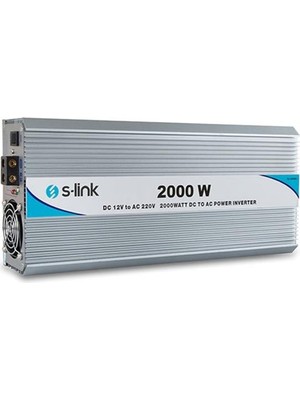 TeknoKapsül S-Link SL-2000W DC12V-AC230V 2000W Inverter