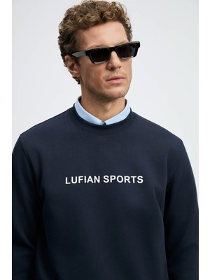 Lufian Rowan Lacivert Erkek Sweatshirt 112030195