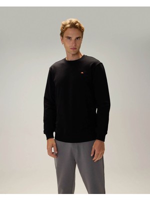 Ellesse Pamuklu Siyah Erkek Sweatshirt 5WM3579