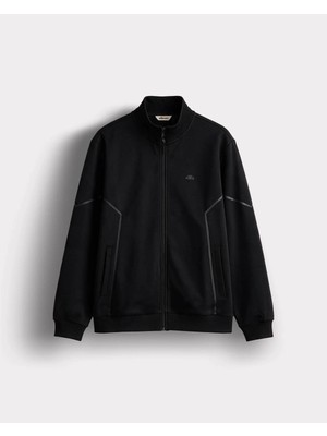 Ellesse  Fermuarlı Siyah Erkek Sweatshirt 5WM1545