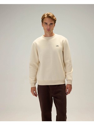 Ellesse Pamuklu Bej Erkek Sweatshirt 6WM3003