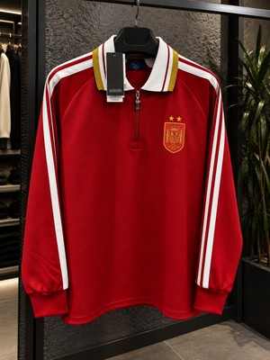 Sentinel Wear Ispanya Arma Detaylı Fermuarlı Premıum Sweatshirt
