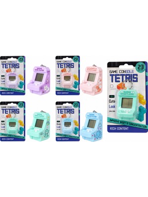 Uravas Store Nessiworld Oyun Konsolu 23 Oyun Modlu Tetris Anahtarlık (Adet Fiyatıdır)