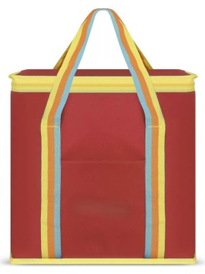 Uravas Store Termos Sıcak Soğuk Çanta 30.5 L Kırmızı MCB002