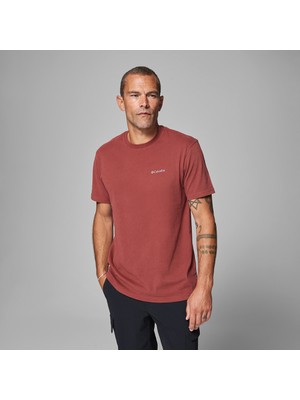 Columbia Csc Basic Slogo Brushed Erkek Kısa Kollu T-Shirt