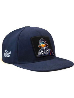 BlackBörk Hip Hop Kids Duckside Logolu Lacivert Çocuk Beyzbol Şapka
