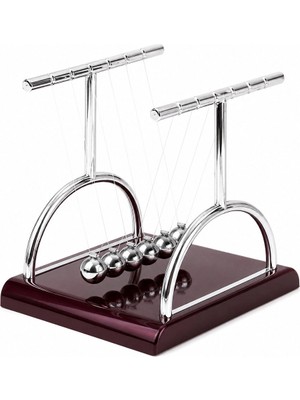 Renas Store Balance Balls Büyük Newton - Metal Denge Topları Masa Üstü (5047)