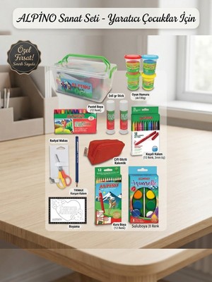 Renas Store Okul Kırtasiye Seti 2025-2026 Sezonu Plastik Kutulu