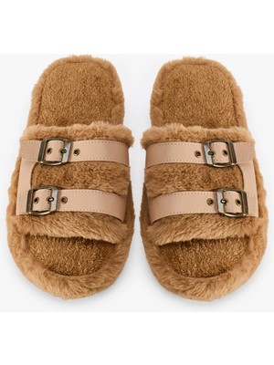 Penti Açık Bej Latte Belt Terlik