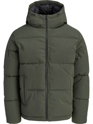 Jack & Jones Jjgalaxy Puffer Haki Erkek Mont 12303930