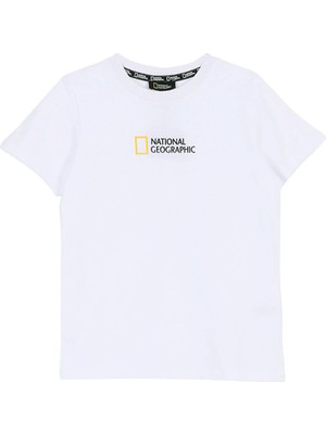 National Geographic T-Shi, 5-6 Yaş, Ekru
