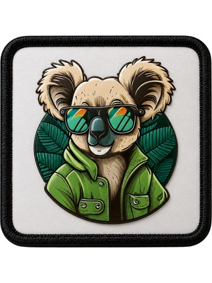V1  Kaplan - 1BS Kod Logolu Unisex Beyaz-Siyah Çocuk Bench (Patch)