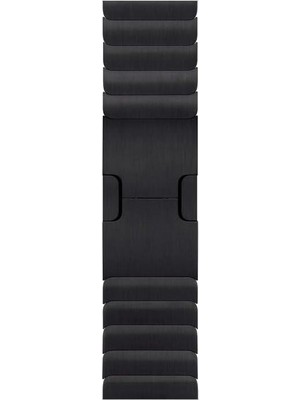 Apple Watch Band - Baklalı Model Bilezik - 38 mm - Uzay Siyahı - One Size - Outlet