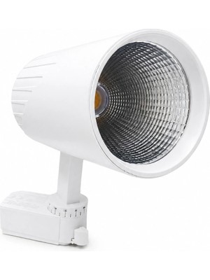 Genel Tedarik 1 Adet Noas YL29 4012 Azur 40W Beyaz Kasa Ray Spot 3200K Günışığı